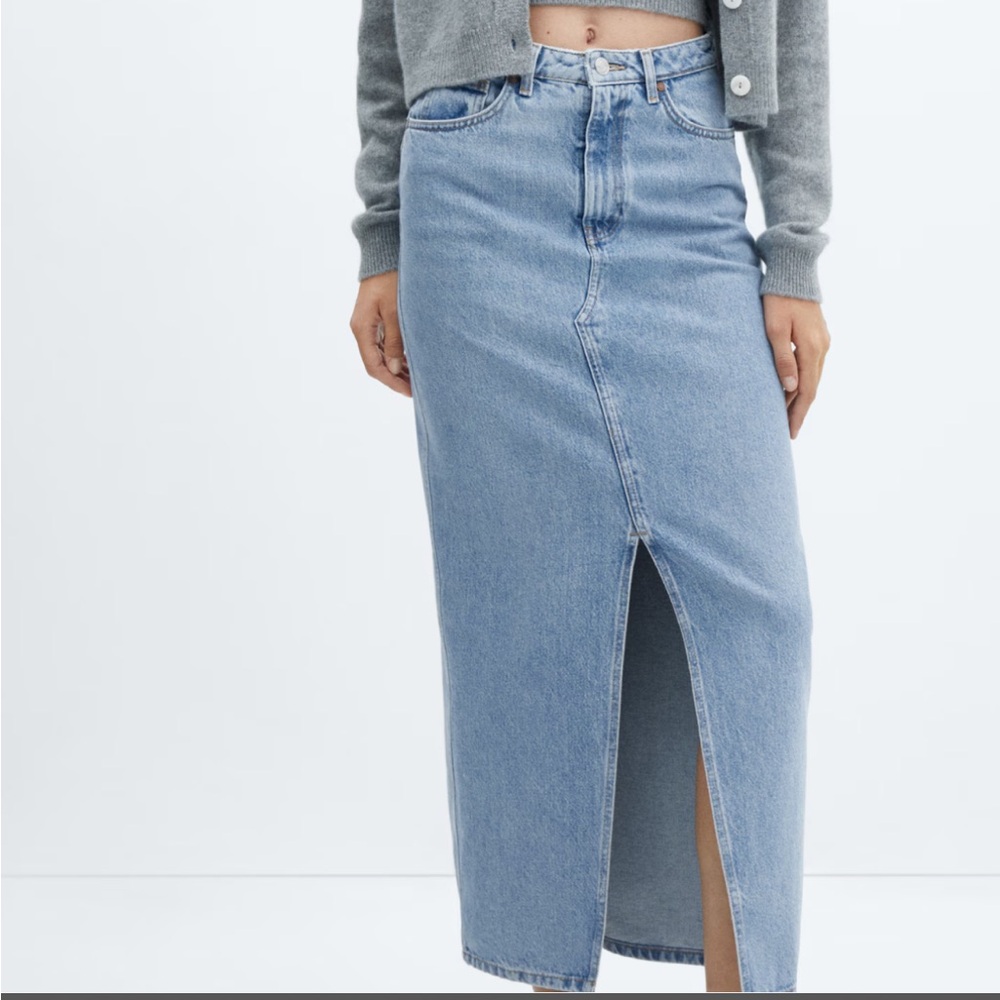 Mango Denim Skirt